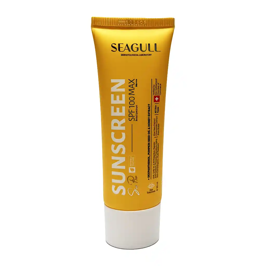 کرم ضد آفتاب فاقد رنگ SPF100 سی گل