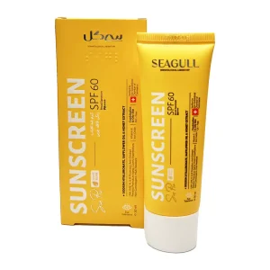 کرم ضد آفتاب رنگی فاقد چربی SPF60 سی گل