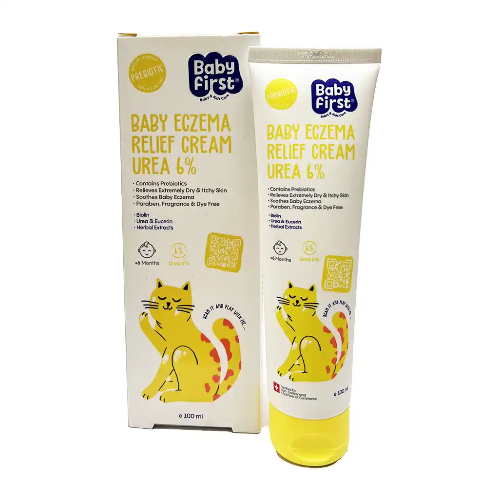 کرم نرم کننده کودک بیبی فرست حاوی 6% اوره و اوسرین