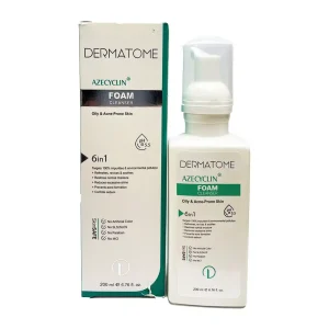 فوم شوینده و پاک‌کننده آزسایکلین درماتوم