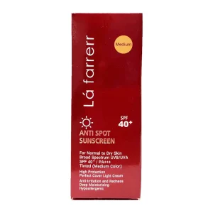 کرم ضد آفتاب و ضد لک رنگی لافارر