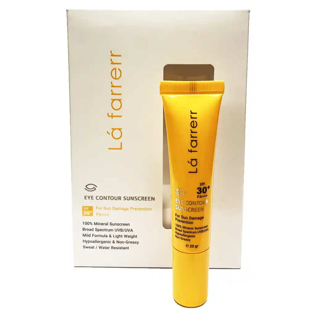 کرم ضد آفتاب دور چشم لافارر